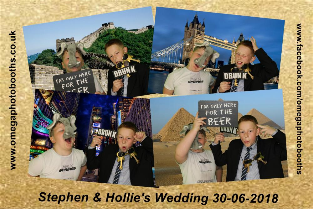 Stephen & Hollie's Wedding | View more photos from the event at gallery.omegaphotobooths.co.uk/u/OmegaPhotobooths/Stephen-Hollies-Wedding